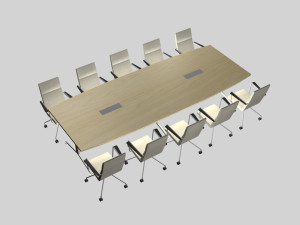 CONFERENCE TABLE PP 03 Modèle 3D