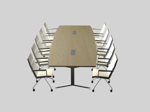 CONFERENCE TABLE PP 03 3D Model