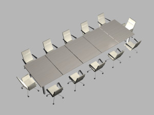 CONFERENCE TABLE PP 04 3Dモデル