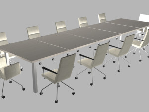 CONFERENCE TABLE PP 04 3D 모델