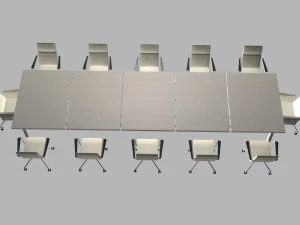 CONFERENCE TABLE PP 04 3D Model