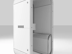 TELEPHONE BOOTH 3D Model