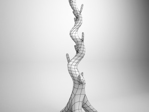 COAT RACK TREE SHAPE PP 01 3D Model