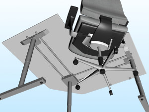 OFFICE WORK STATION PP 03 3D 模型