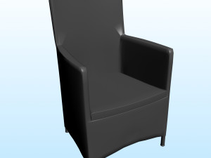 OUTDOOR CHAIR TABLE PP 01 3D-Modell