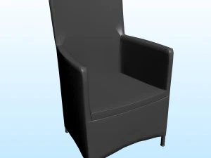 OUTDOOR CHAIR TABLE PP 01 3D Model