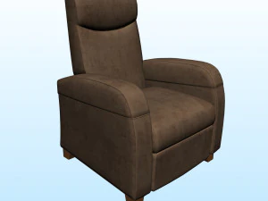 팔 의자 PP 01 3D 모델