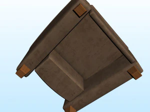 ARM CHAIR PP 01 3D Model