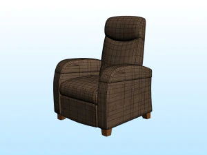 ARM CHAIR PP 01 3D Model