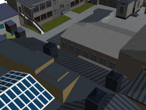 CITY BUILDING LOW POLY PP 01 3D Model