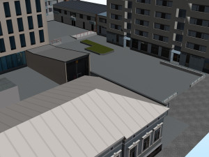 CITY BUILDING LOW POLY PP 03 3D Модель