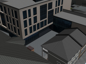 CITY BUILDING LOW POLY PP 03 3D Модель