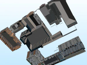 CITY BUILDING LOW POLY PP 03 3D Model
