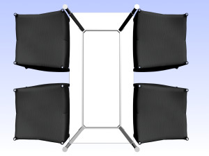 RESTAURANT TABLE CHAIR PP 01 Modèle 3D