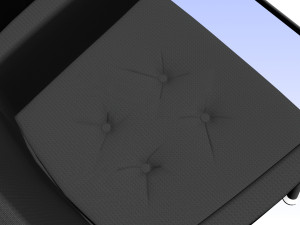 RESTAURANT TABLE CHAIR PP 01 Modèle 3D