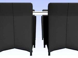 RESTAURANT TABLE CHAIR PP 01 3D Model