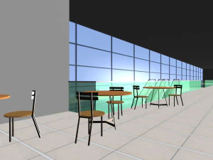 Railway Station PP 3D Model