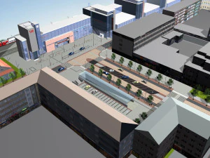 Railway Station PP 3D Model