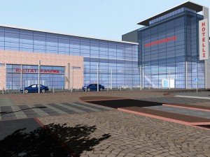 Railway Station PP 3D मॉडल