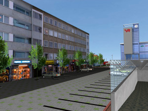 Railway Station PP 3D मॉडल