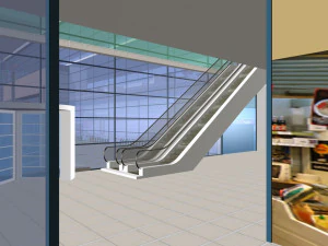 Railway Station PP 3D Model