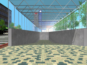 Railway Station PP 3D मॉडल