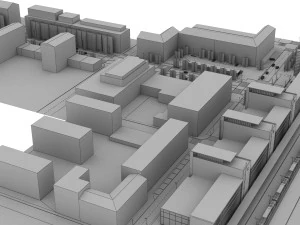 Railway Station PP 3D Model