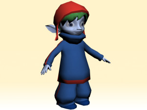 GAME MODEL LOW POLY PP 01 3D मॉडल