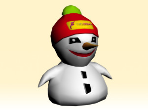 GAME MODEL LOW POLY PP 01 3D मॉडल