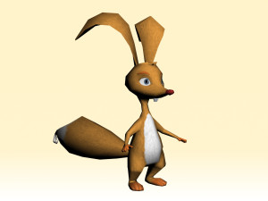 GAME MODEL LOW POLY PP 01 3D मॉडल