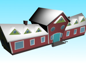 GAME MODEL LOW POLY PP 02 Modèle 3D