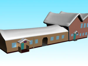 GAME MODEL LOW POLY PP 02 3D Model