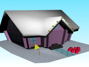 GAME MODEL LOW POLY PP 02 3D Model
