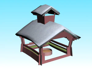 GAME MODEL LOW POLY PP 02 3D Model