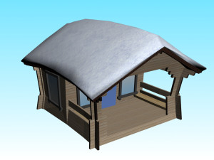 GAME MODEL LOW POLY PP 02 Modèle 3D