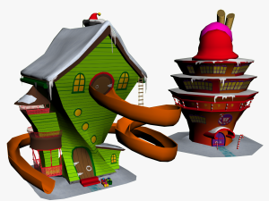 GAME MODEL LOW POLY PP 03 Modèle 3D