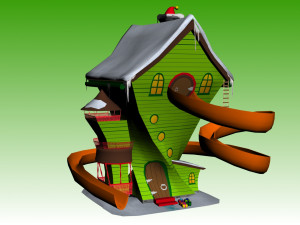 GAME MODEL LOW POLY PP 03 3D Модель