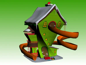 GAME MODEL LOW POLY PP 03 3D Model