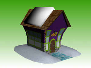 GAME MODEL LOW POLY PP 03 3D Модель