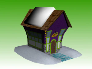 GAME MODEL LOW POLY PP 03 3D Model