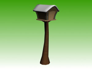 GAME MODEL LOW POLY PP 03 3D Модель