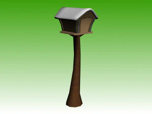 GAME MODEL LOW POLY PP 03 3D Model