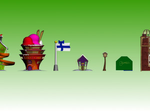 GAME MODEL LOW POLY PP 03 3D Модель