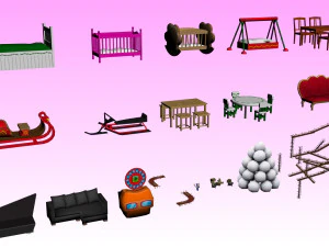 ИГРОВАЯ МОДЕЛЬ LOW POLY PP 04 3D Модель