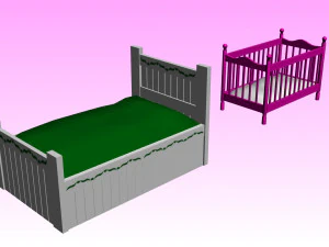 GAME MODEL LOW POLY PP 04 3D Model