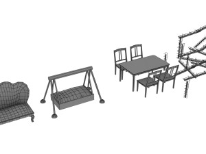 GAME MODEL LOW POLY PP 04 3D 모델