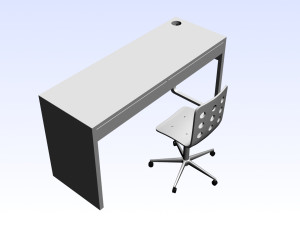 KIDS COMBO DESK 01 Modèle 3D