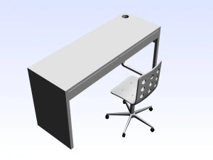 MEJA COMBO ANAK 01 Model 3D