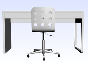 KIDS COMBO DESK 01 Model 3D