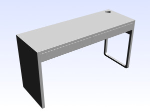 KIDS COMBO DESK 01 Model 3D